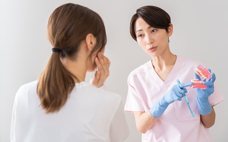 ブラッシング指導